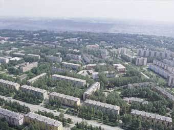 Вид на Асбест. Фото с сайта медиахолдинга "Уральский рабочий"