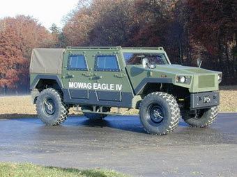 Бундесвер начал поставки бронемашин Eagle IV в Афганистан