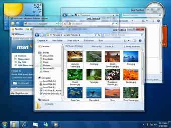 Скриншот Windows 7 