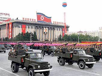 Военный парад в Северной Корее. Фото ©AFP, архив