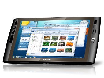 Сенсорный планшет Archos 9, фото пресс-службы компании
