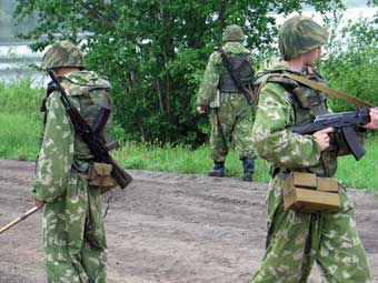 Военнослужащие Ленинградского военного округа. Фото с сайта mil.ru 