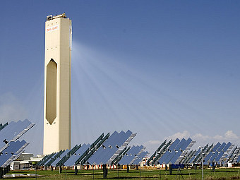 ��������� �������������� PS10 �������� Abengoa. ����������� �������� ����������� ������� � ������� ������. ���� � ����� ��������