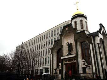 Вид на здание МВД России. Фото "Ленты.Ру" 