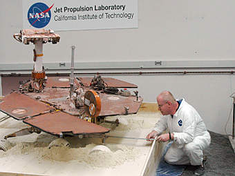 ������ ������ � ��������� Spirit. ���� NASA