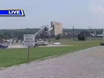 Шахта Ken American Paradise Mine. Кадр телеканала WFIE