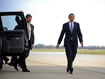 Барак Обама (справа). Фото ©AFP