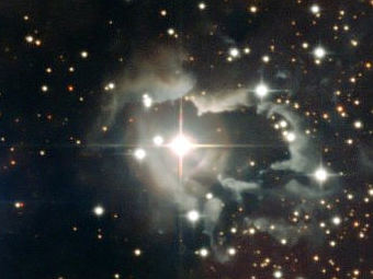 Звезда HD 87643. Фото ESO