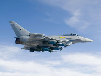 Истребитель Typhoon. Фото Eurofighter.