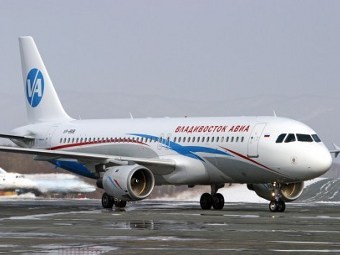 Аэробус A320 авиакомпании "Владивосток Авиа". Фото пресс-службы компании