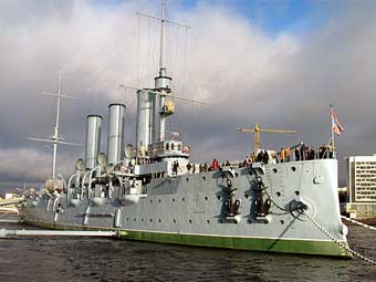 Крейсер "Аврора". Фото с сайта aurora.org.ru