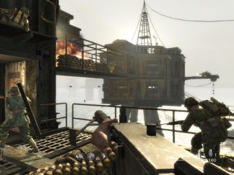 Карта Battery для Call of Duty: World at War