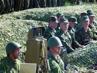 Военнослужащие Сибирского военного округа. Фото пресс-службы Минобороны РФ
