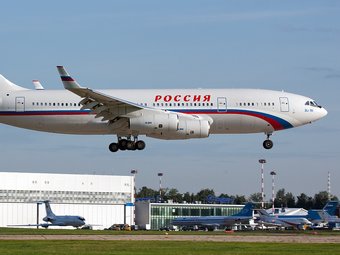 Самолет ГТК "Россия" во "Внуково". Фото с сайта www.airliners.net