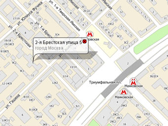 Карта района происшествия сервиса Nakarte.ru