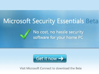 �������� ����� Microsoft Security Essentials Beta