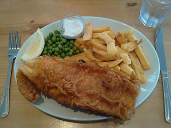 Fish & chips. ���� Ian Britton, Freefoto.com 