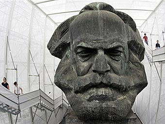 Бюст Карла Маркса. Фото ©AFP