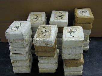Груз кокаина. Фото с сайта usdoj.gov