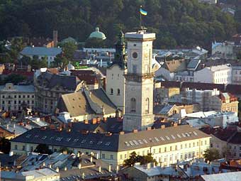 Панорама Львова. Фото "Ленты.Ру"