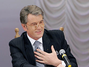 Виктор Ющенко. Фото пресс-службы президента Украины