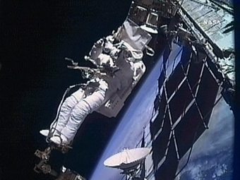 ������ ������ � �������� �������. ���� NASA TV, ���������� �� ������� &copy;AFP
