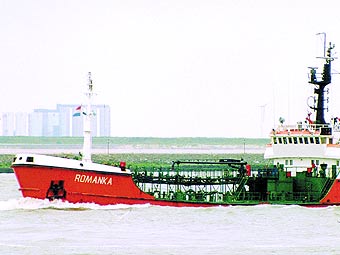 Танкер "Романка". Фото с сайта ships.greenet.pl