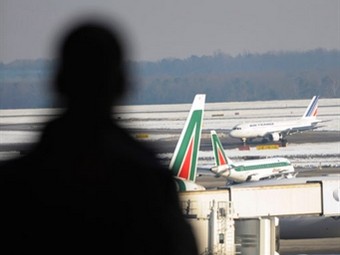 �������� Alitalia � Air France � ��������� ���������. �������� ���� &copy;AFP