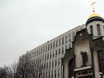 Вид на здание МВД РФ. Фото "Ленты.Ру"