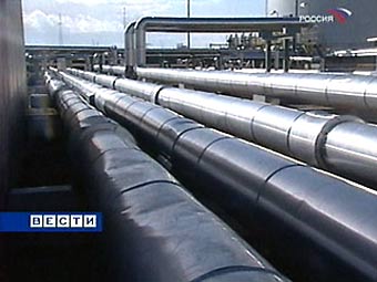 Нефтепровод "Дружба-1". Кадр телеканала "Россия"