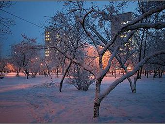 Красноярск зимой. Фото с сайта администрации города