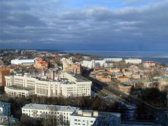 Вид на Ульяновск. Фото пользователя Berserkerus с сайта wikipedia.org