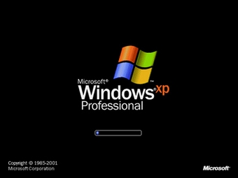 Экран загрузки Windows XP Professional