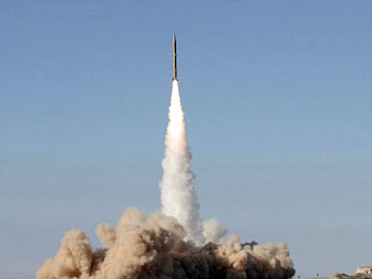 Пуск ракеты Sejil. Фото, переданное ©AP