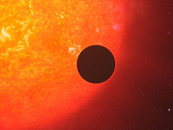 Новая планета глазами художника. Иллюстрация ESO