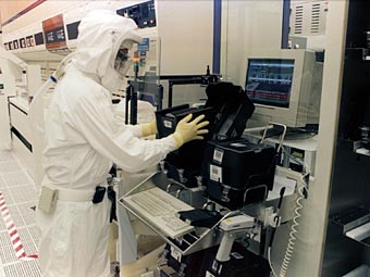 Производство Intel. Фото пресс-службы компании