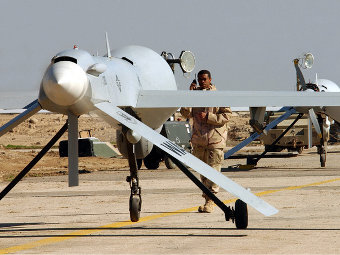 MQ-1 Predator на американской военной базе в Ираке. Фото с сайта nowpublic.com 
