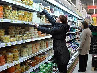 Московский супермаркет. Фото ©AFP