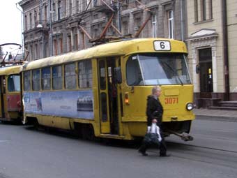 Харьковский трамвай. Фото Ю. Тесленко, "Сегодня"