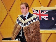 Принц Уильям принял вызов маори