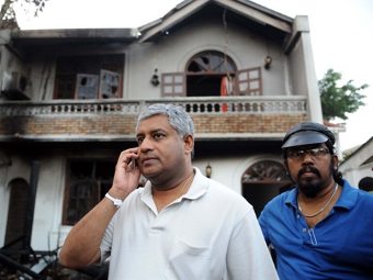 Дом ланкийского оппозиционера обстреляли из гранатомета