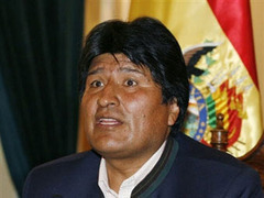 Моралеса выбрали духовным лидером коренных народов Боливии