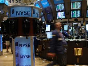 ����� �� ����� NYSE. �������� ���� &copy;AFP