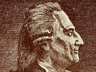 Фрагмент портрета Казановы, выгравированного на медальоне