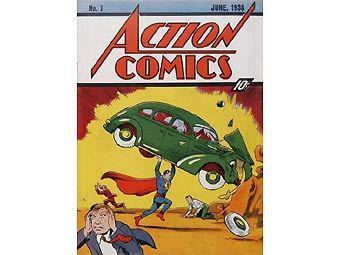 Экземпляр первого комикса о Супермене продан за миллион долларов
