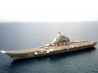 Тяжелый авианесущий крейсер "Адмирал 
Кузнецов". Фото с сайта fea.ru