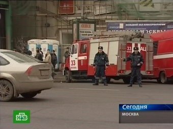 Милиция в Москве 29 марта 2010 года. Кадр НТВ