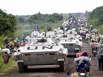 В боях с конголезскими повстанцами погибли два миротворца ООН