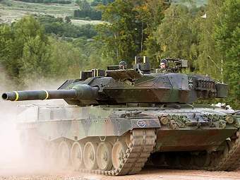 Leopard 2. Фото с сайта bundeswehr.de Leopard 2. Фото с сайта bundeswehr.de