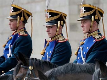 Кавалеристы президентского полка. Фото с сайта ppolk.ru 